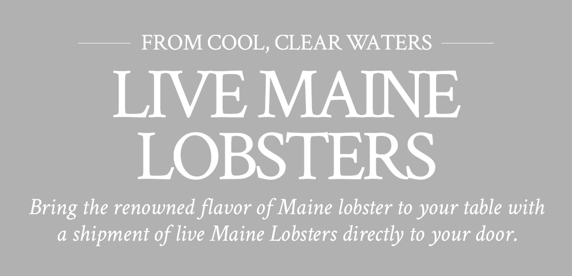 Live Maine Lobsters direct to your door