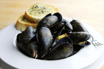 Fresh Maine Blue Mussels
