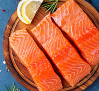 wild caught salmon fillets