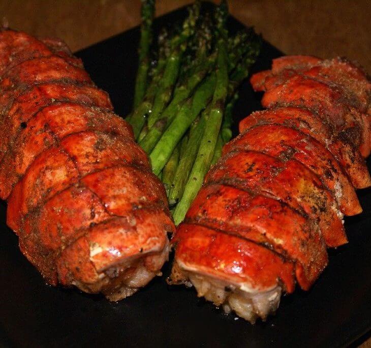smoked lobster tails