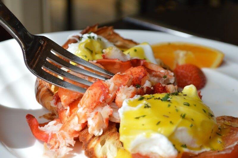 thawed lobster