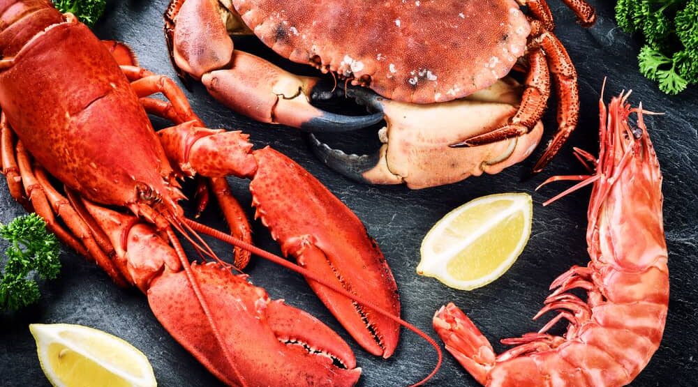 crab and lobster