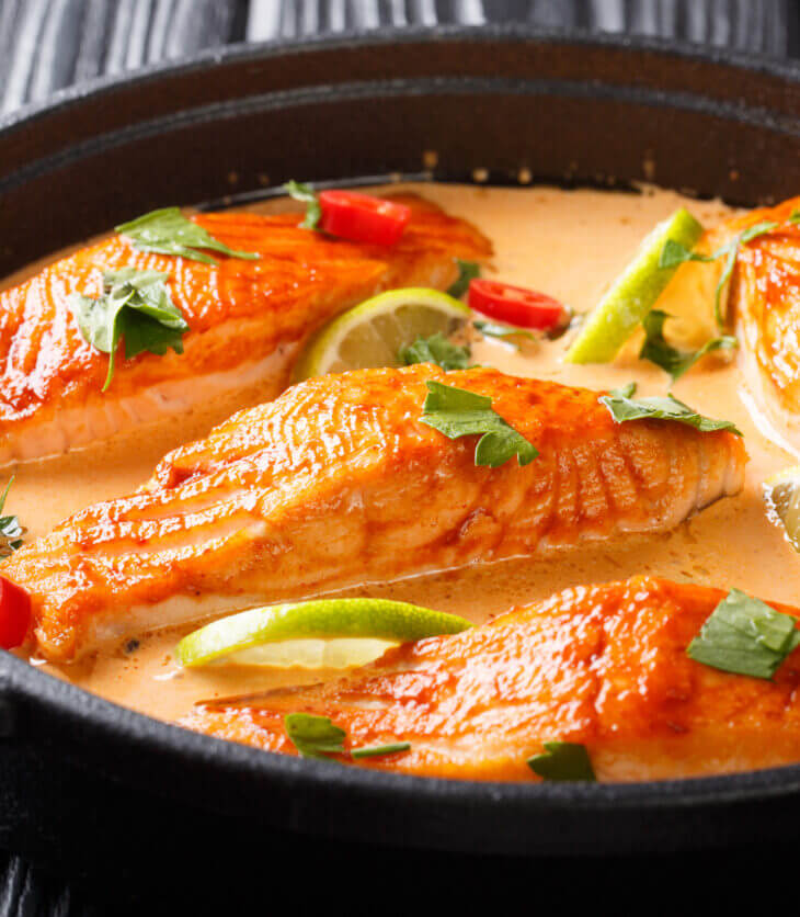 salmon dish