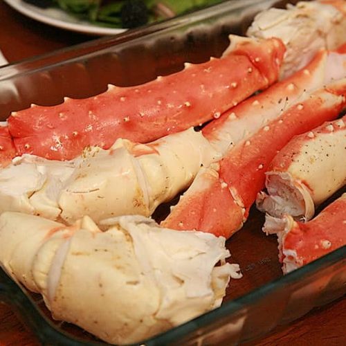 baked crab legs