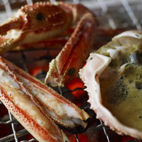 grilled crab legs