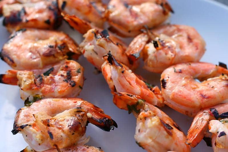 grilled shrimp