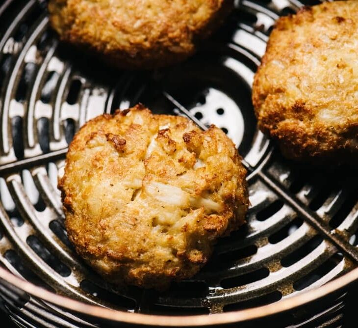 cooking crab cakes in air fryer