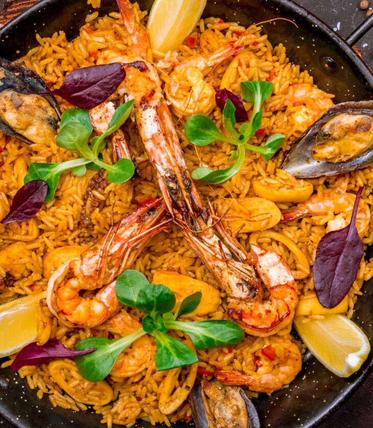 seafood paella