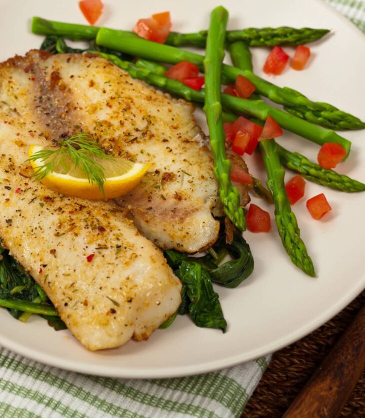 baked whole tilapia